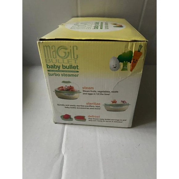 Magic Bullet Baby Bullet Turbo Food Steamer - Picture 4 of 6